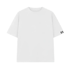 24 Songs - Backstage Basic Tee (White)