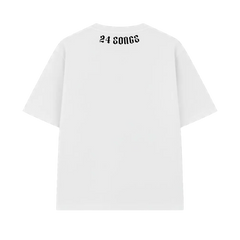 24 Songs - Backstage Basic Tee (White)