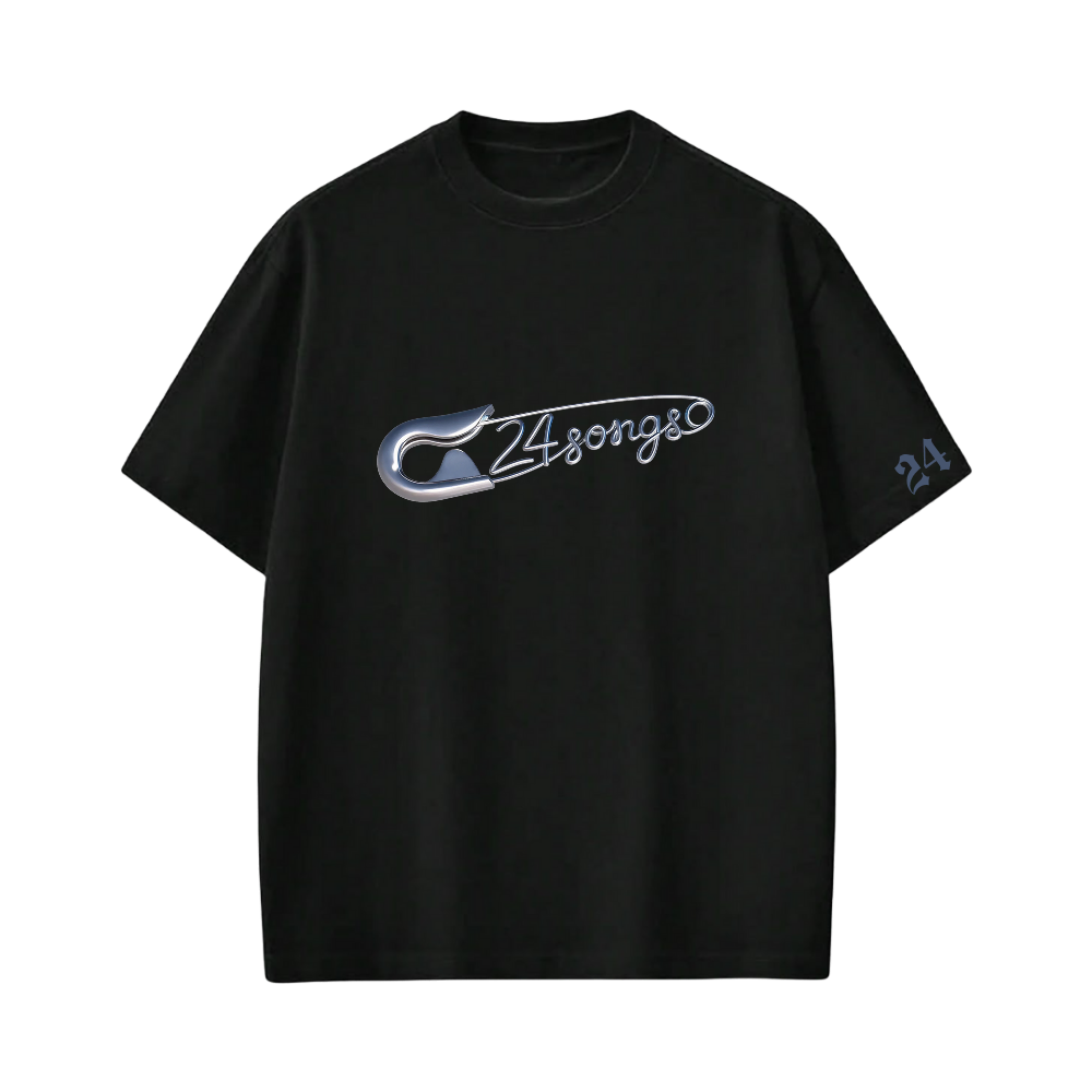24 Songs-What’s better than listening to music_ Wearing it Tshirt(Black)