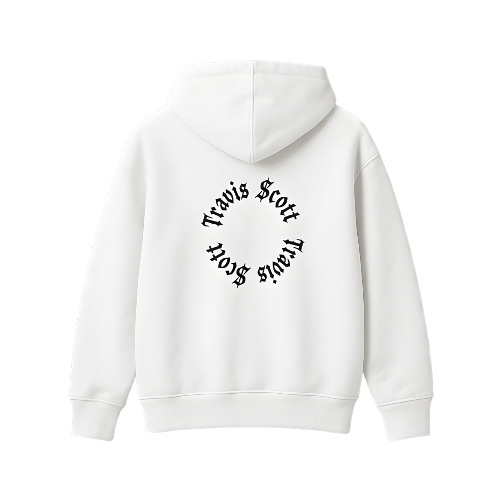 Travis - Madman (White) Hoodie
