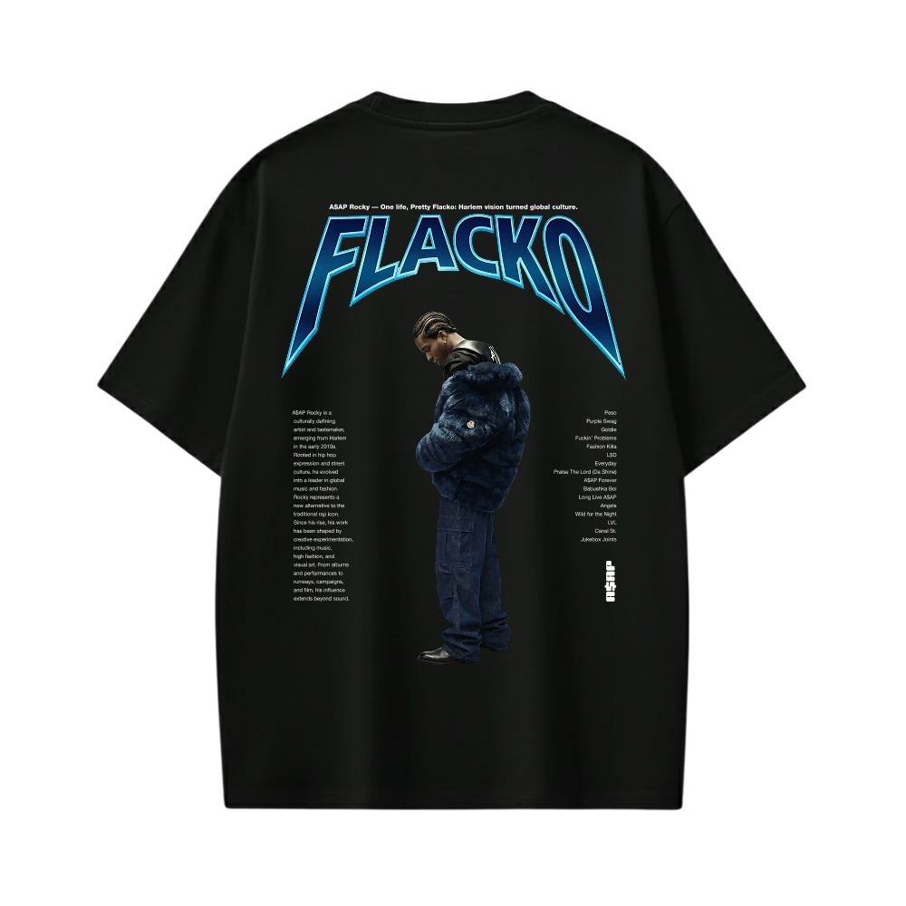 A$AP Rocky - Young Flacko (Black) T-shirt