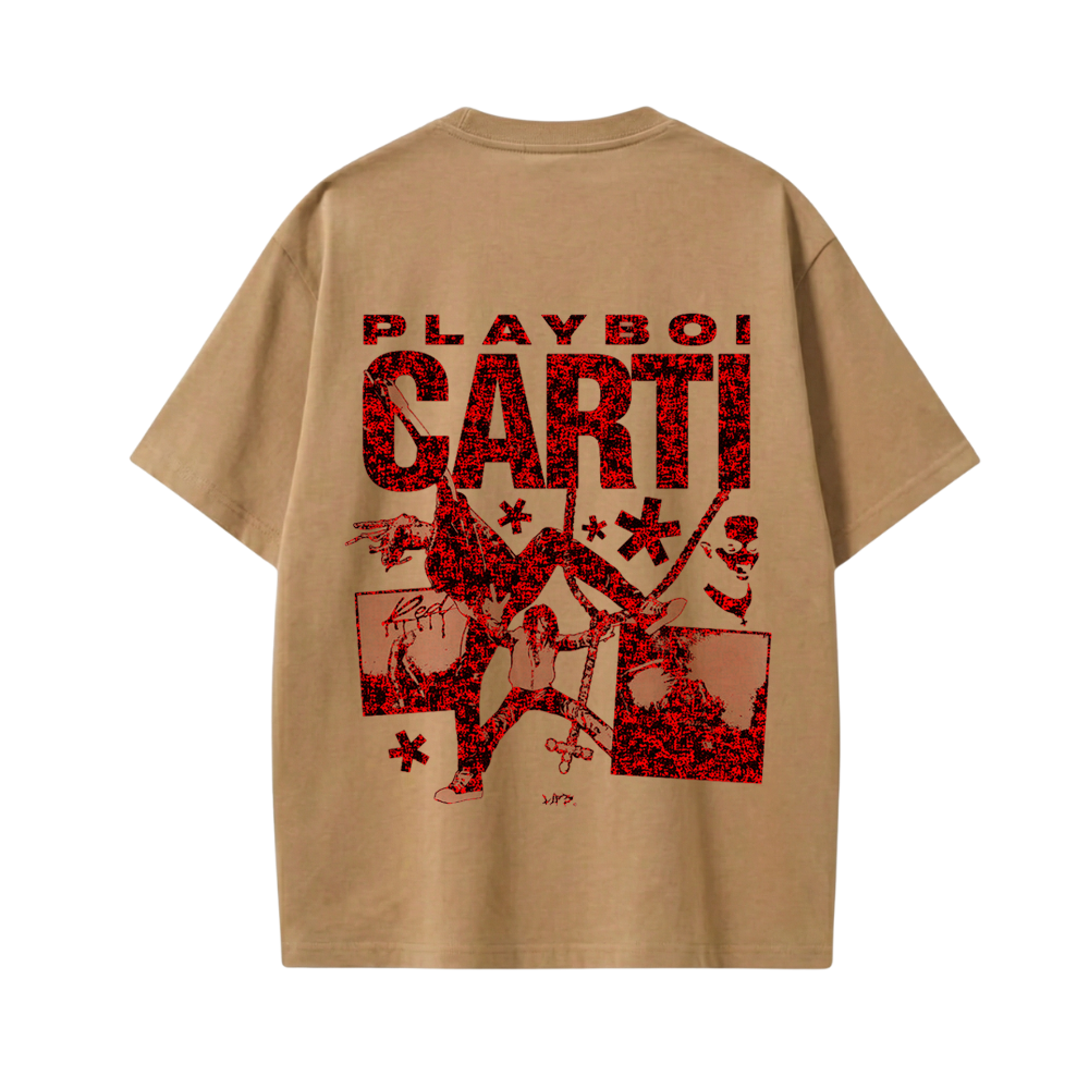 Carti - Antagonist (Brown) T-shirt