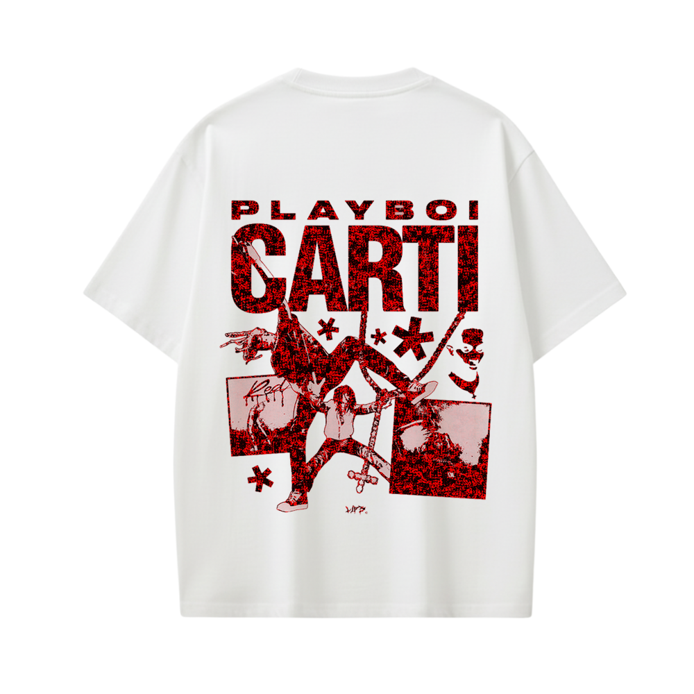 Carti - Antagonist (White) T-shirt