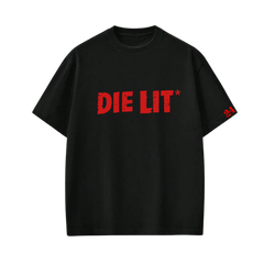 Carti - DIE LIT (Black and Red) T-shirt