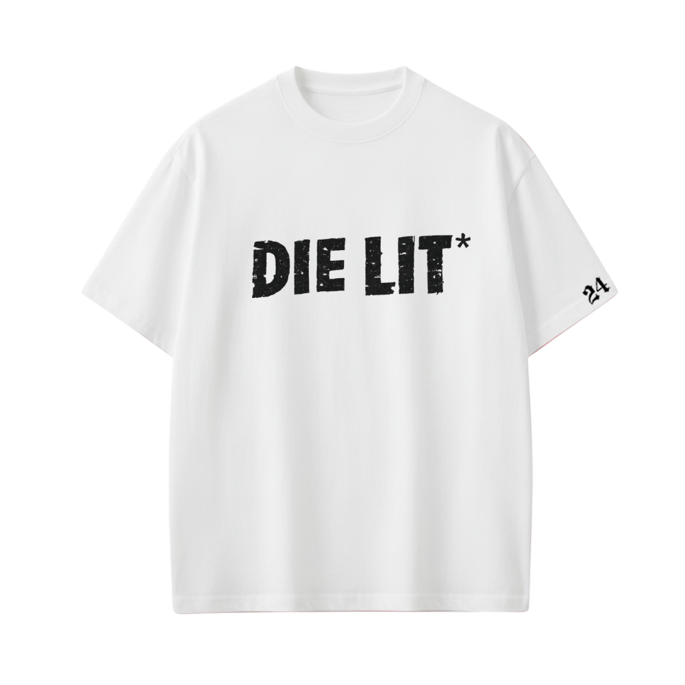 Carti - DIE LIT (White) T-shirt