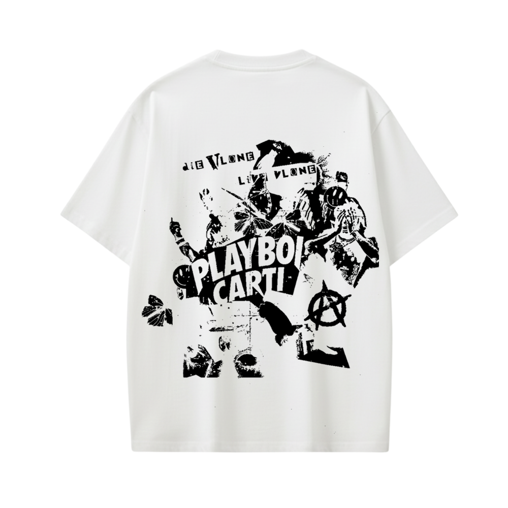 Carti - DIE LIT (White) T-shirt