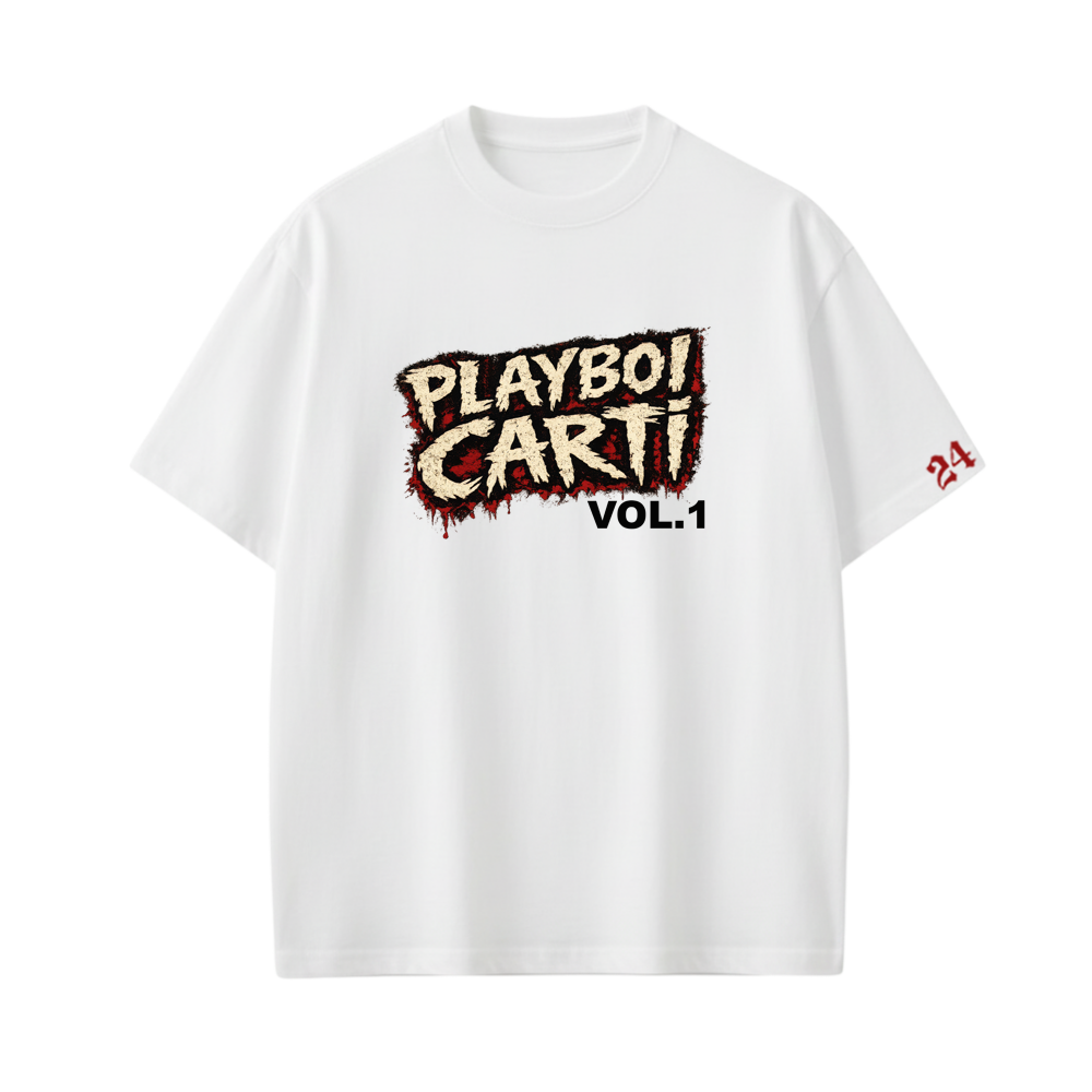Carti - Vol.1 Comic (White) T-shirt