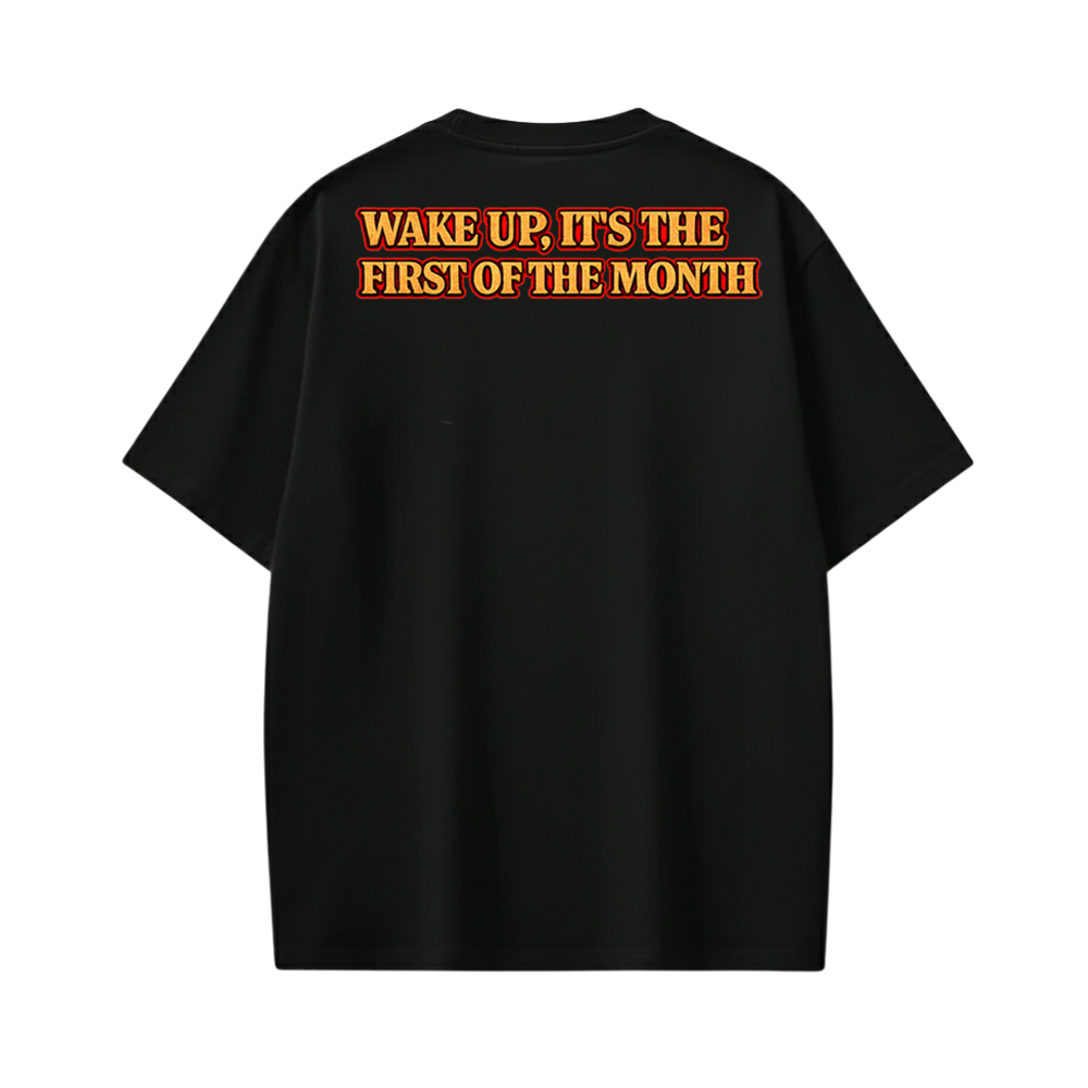 Carti - WAKE UP, FIRST OF THE MONTH (Black) T-shirt
