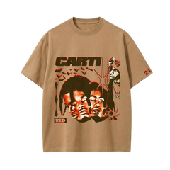 Carti - WAKE UP, FIRST OF THE MONTH (Brown) T-shirt