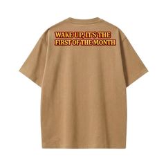 Carti - WAKE UP, FIRST OF THE MONTH (Brown) T-shirt