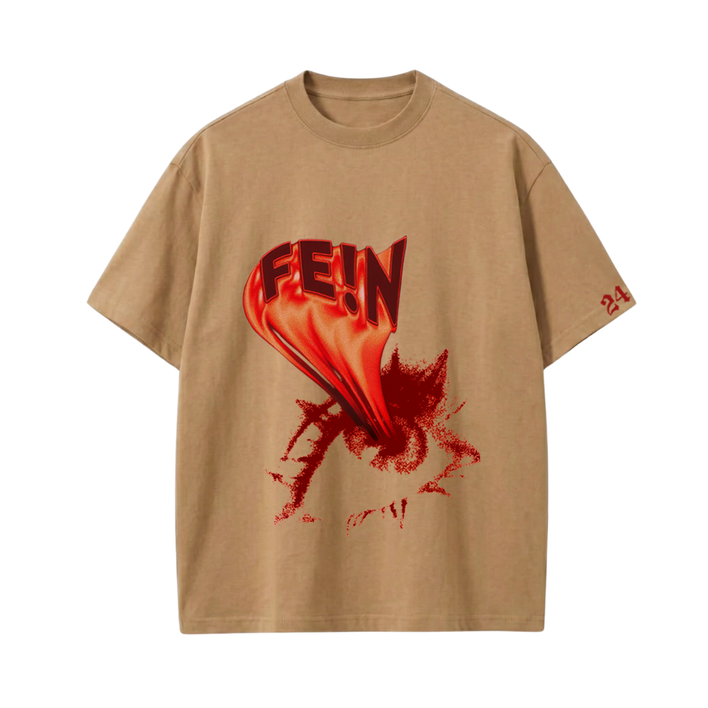 Carti X Travis - Fe!n (Brown) T-shirt