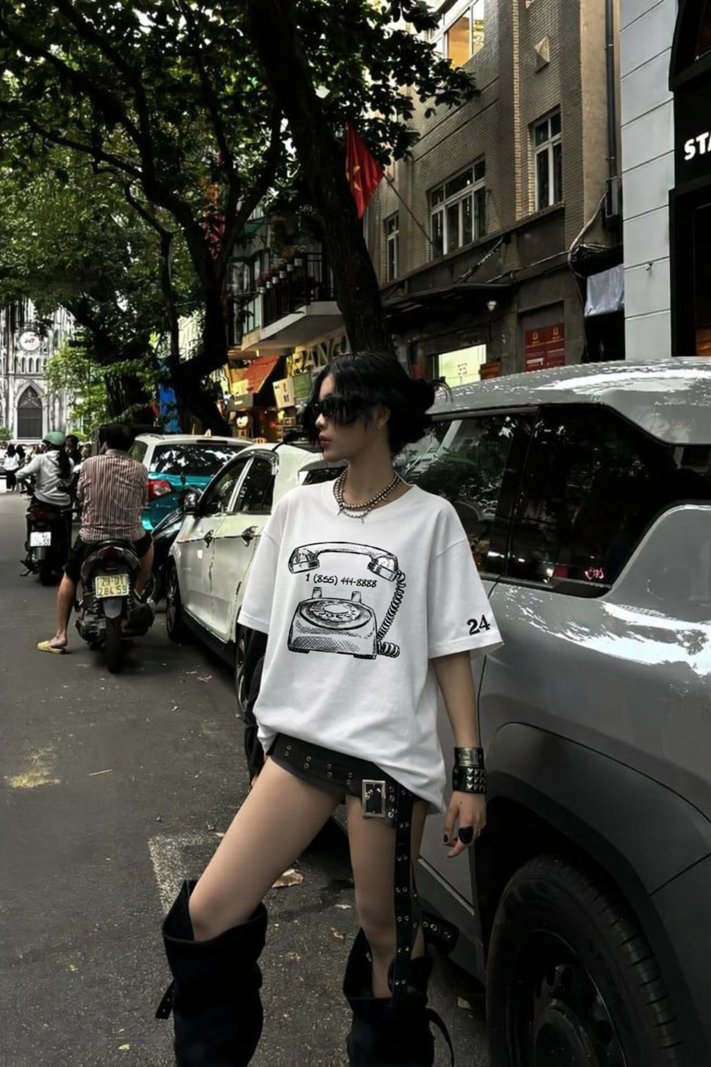 Tyler - Call Me If You Get Lost (White) T-shirt