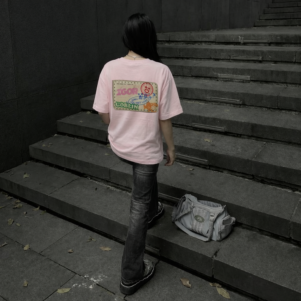Tyler - Travel Licence (Pink) T-shirt