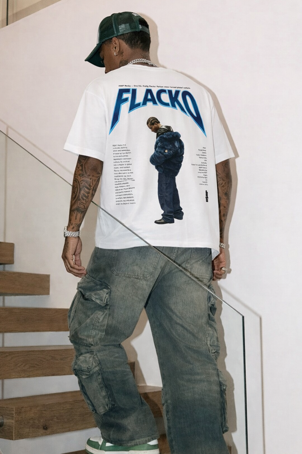 A$AP Rocky - Young Flacko (White) T-shirt