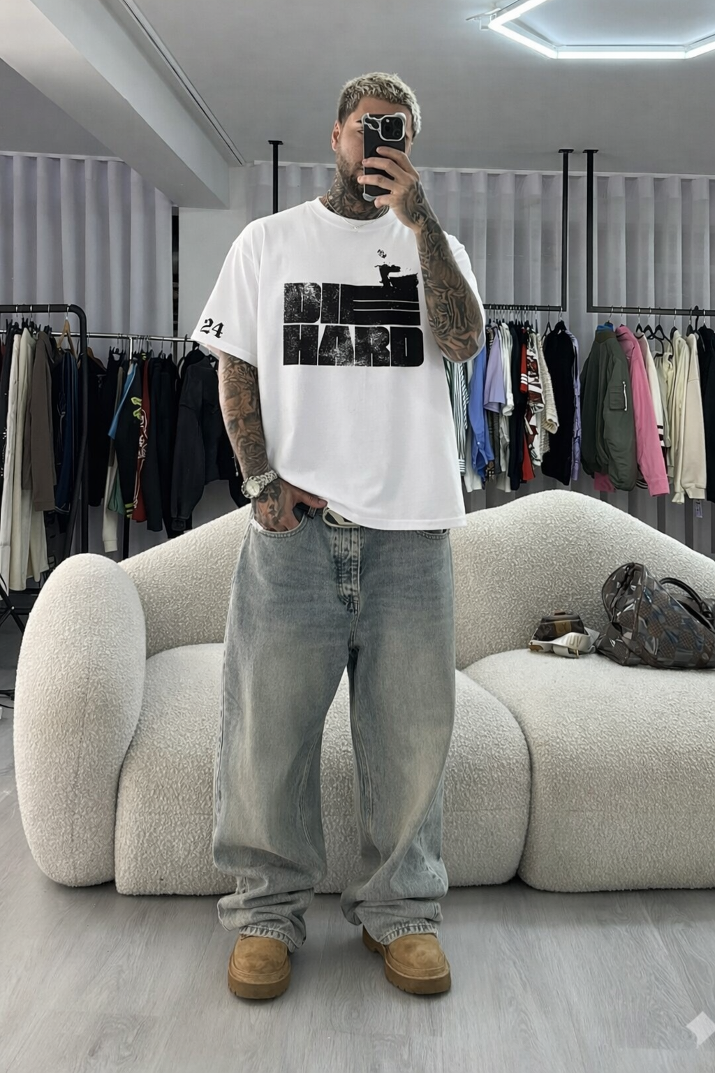 Kendrick - Die Hard (White) T-shirt