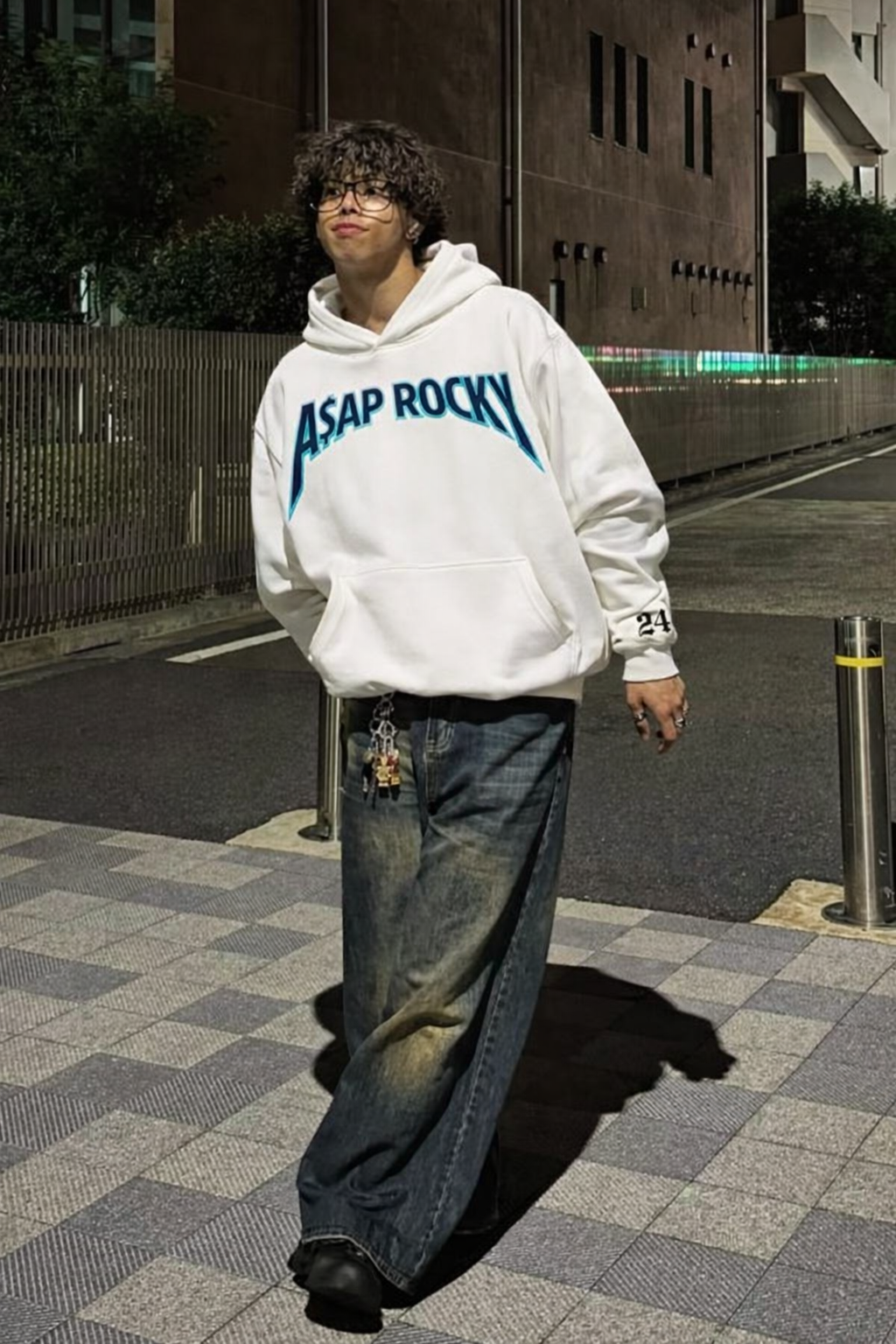 A$ap Rocky - Young Flacko (White) Hoodie