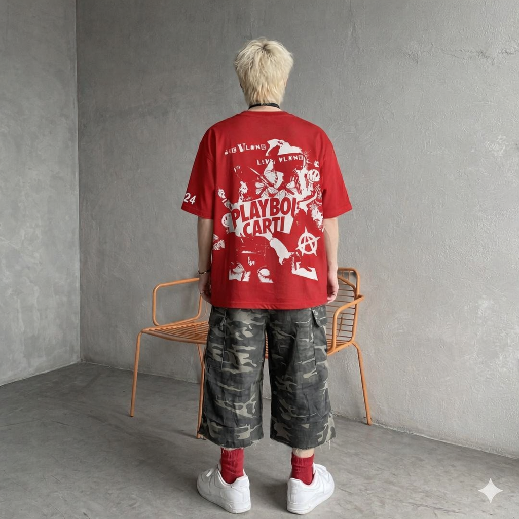 Carti - DIE LIT (Red) T-shirt