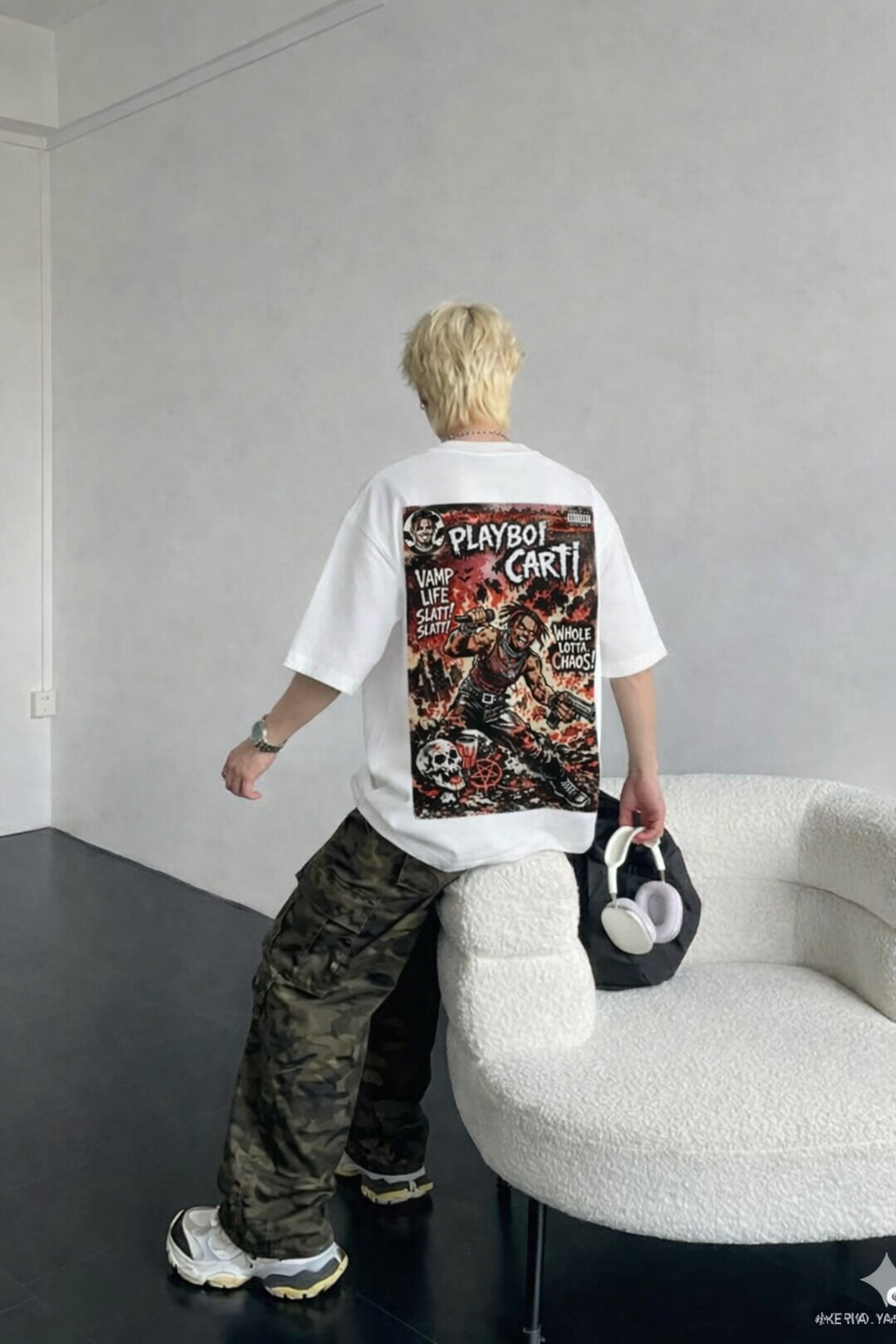 Carti - Vol.1 Comic (White) T-shirt