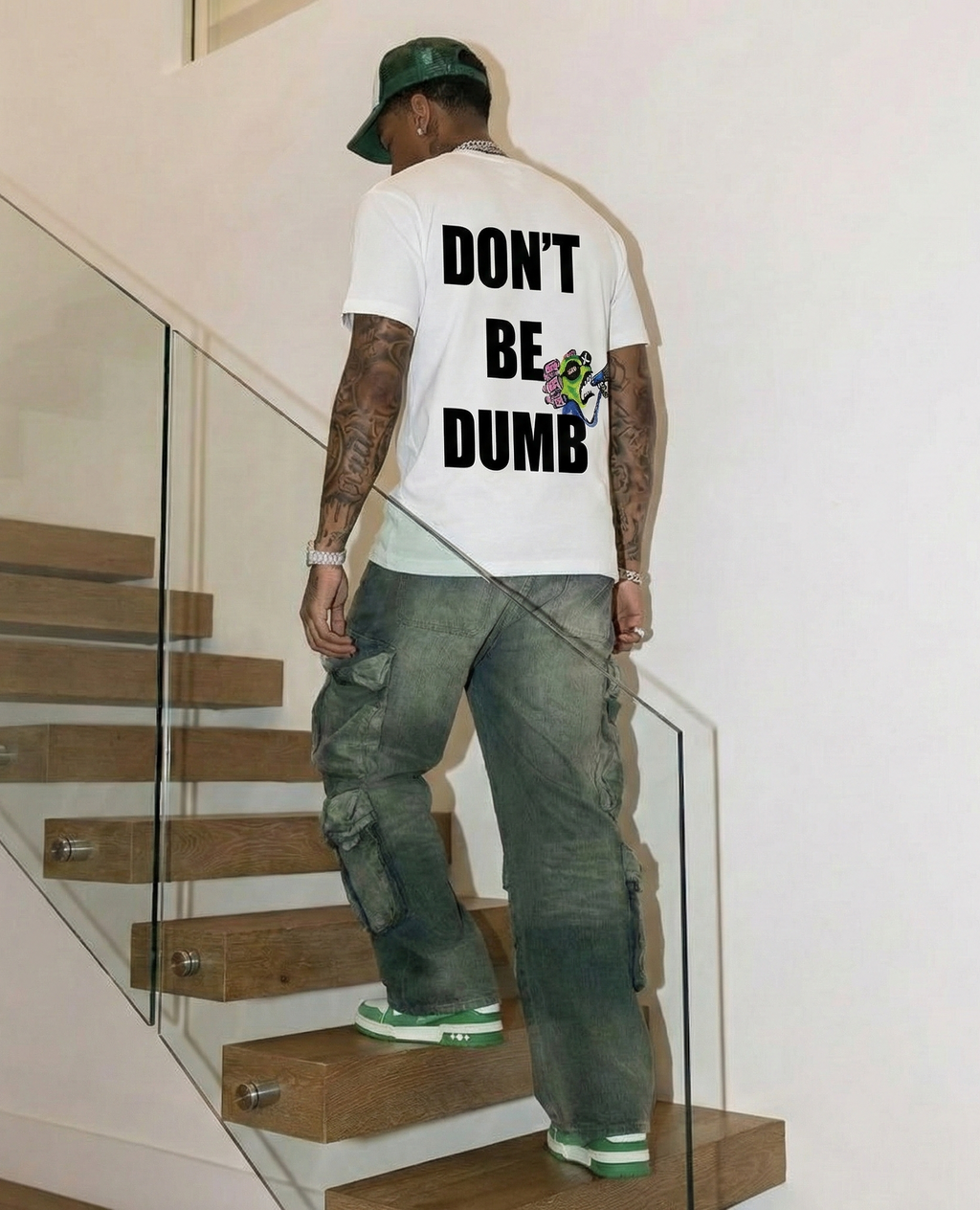 A$ap Rocky - Don't Be Dumb (White) T-shirt