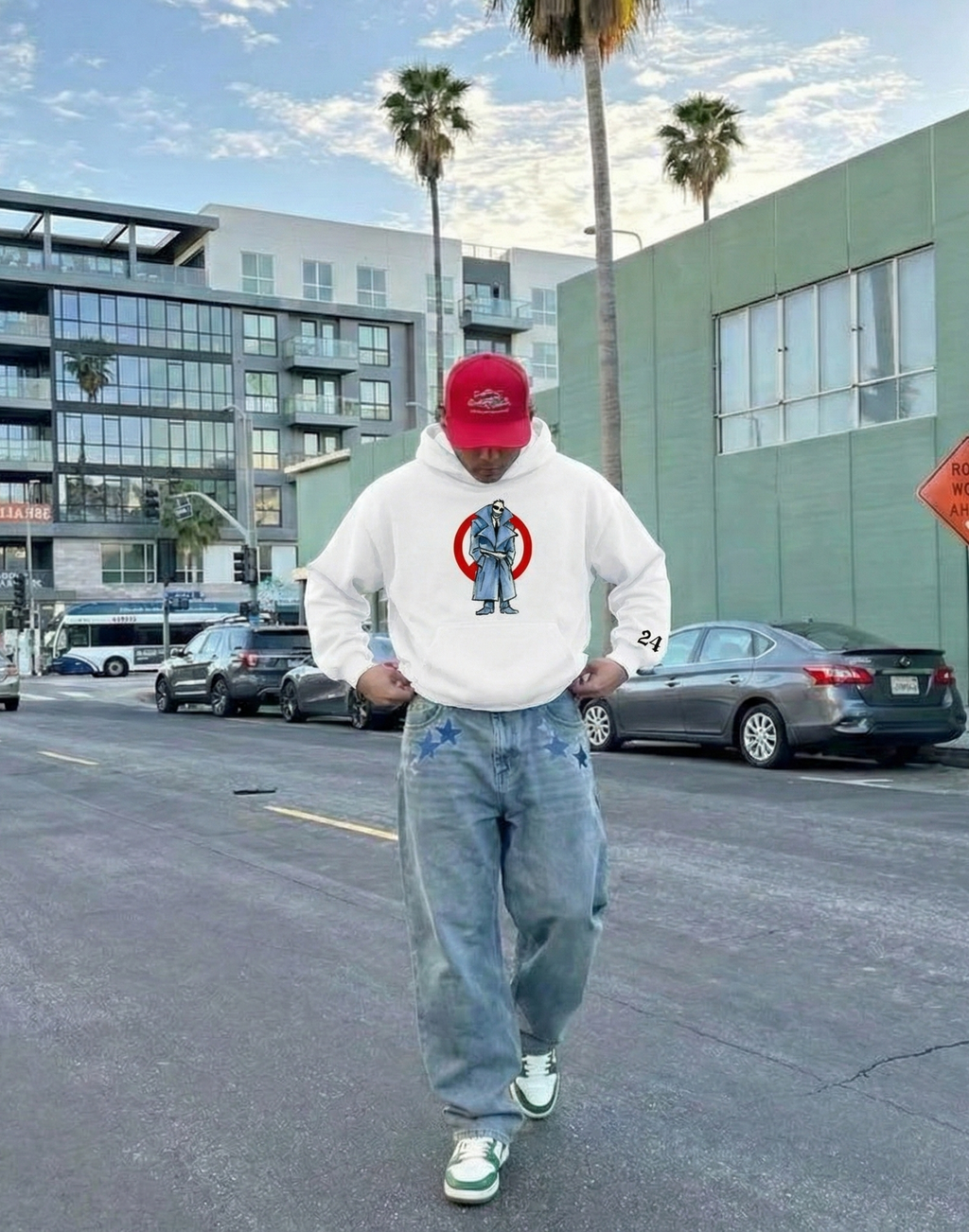 A$ap Rocky - Don't Be Dumb (White) Hoodie
