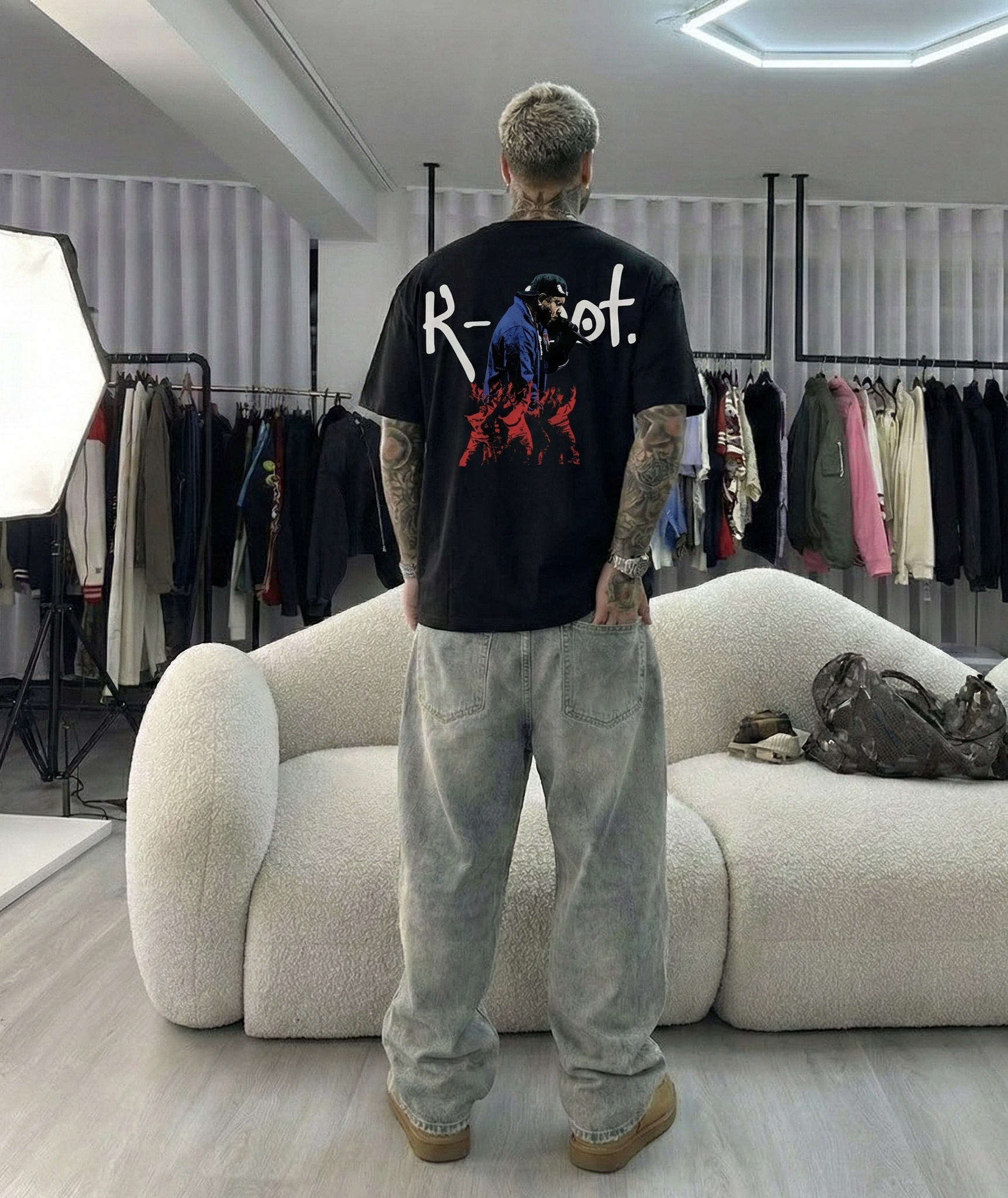 Kendrick - 4 letters (Black) T-shirt
