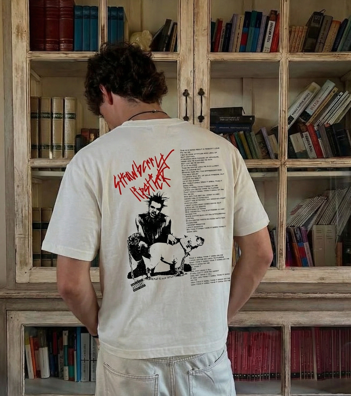 Blud - Strawberry Spikes (White) T-shirt