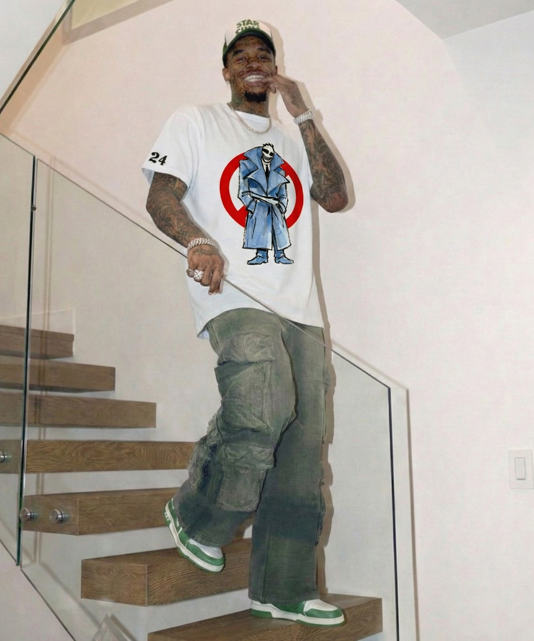 Rocky - Don't Be Dumb (White) T-shirt