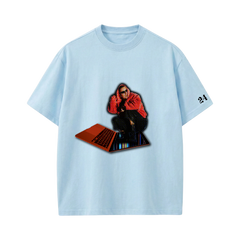 JUSTIN- BIEBERCHELLA T-shirt(LightBlue)