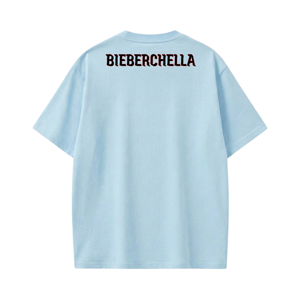 JUSTIN- BIEBERCHELLA T-shirt(LightBlue)