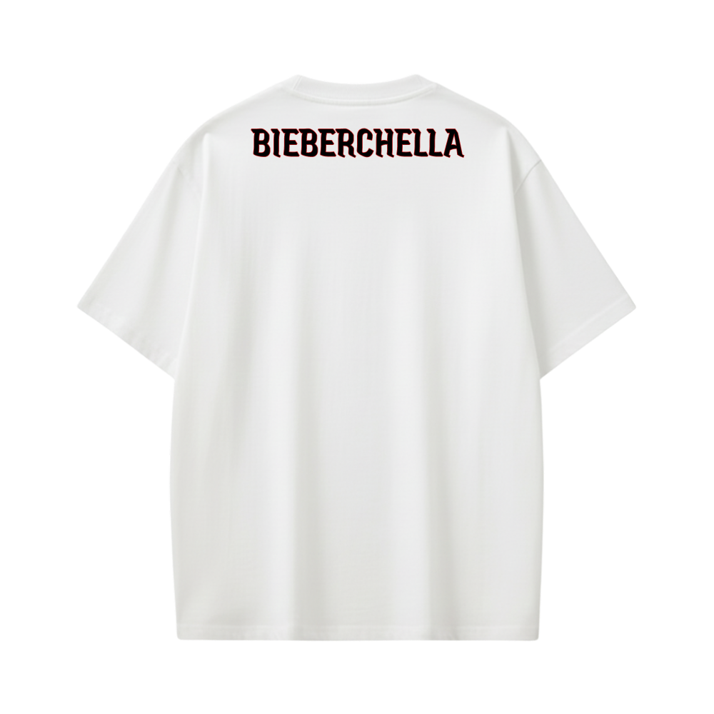 JUSTIN- BIEBERCHELLA T-shirt(White)