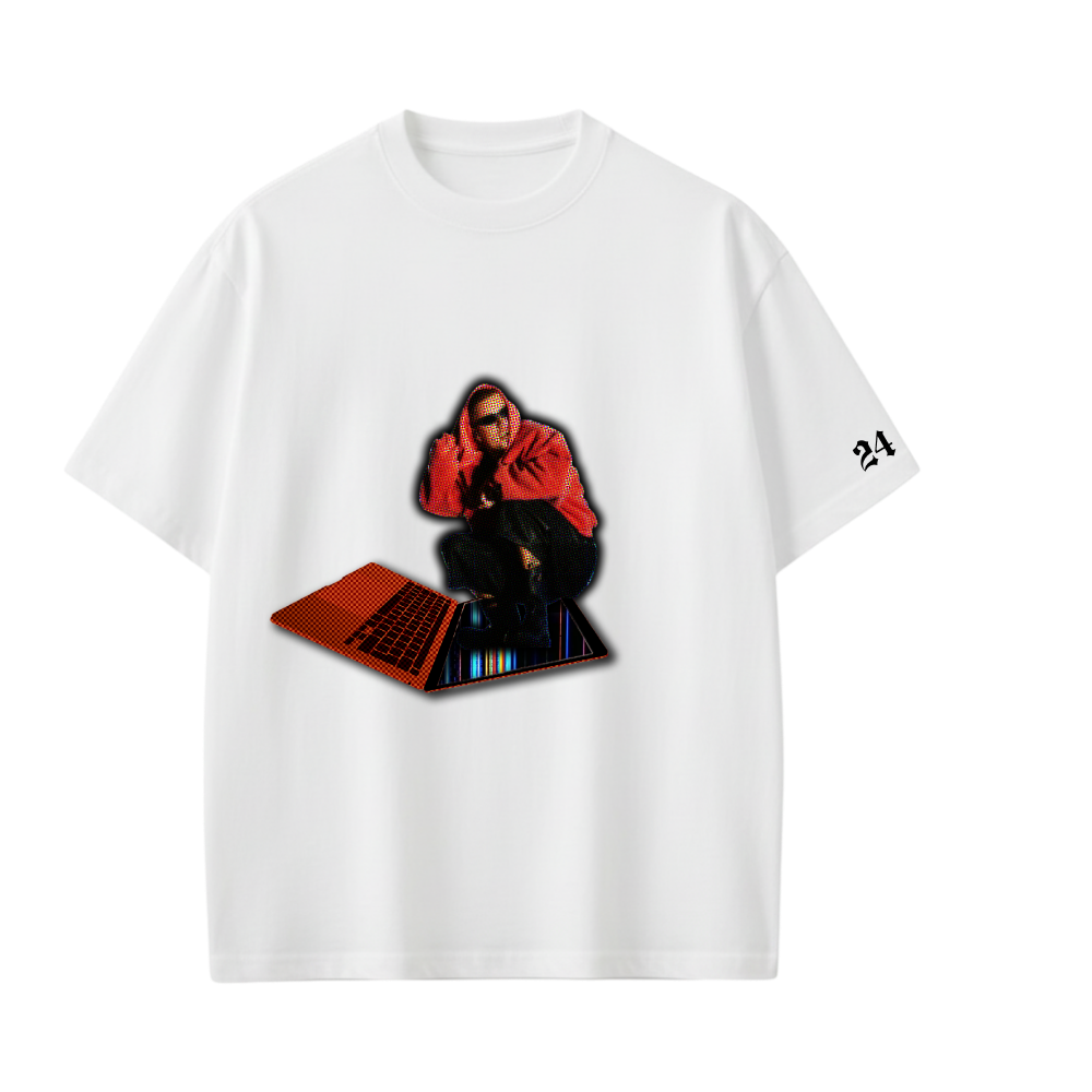 JUSTIN- BIEBERCHELLA T-shirt(White)