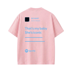 JUSTIN- HaileyXJustin T-shirt(Pink)
