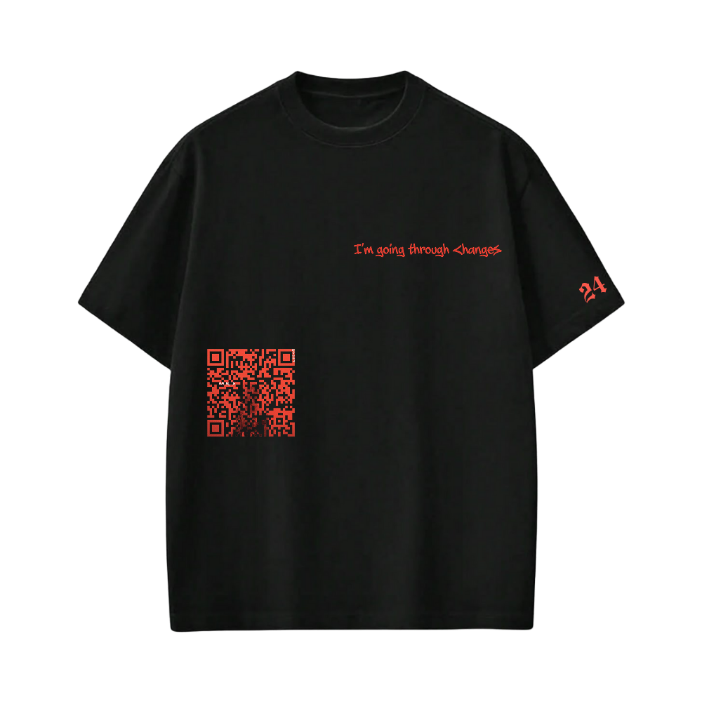 JUSTIN-I'm Going Through Changes T-shirt(Black)