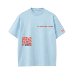 JUSTIN-I'm Going Through Changes T-shirt(LightBlue)