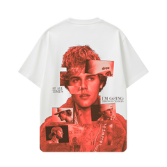 JUSTIN-I'm Going Through Changes T-shirt(White)