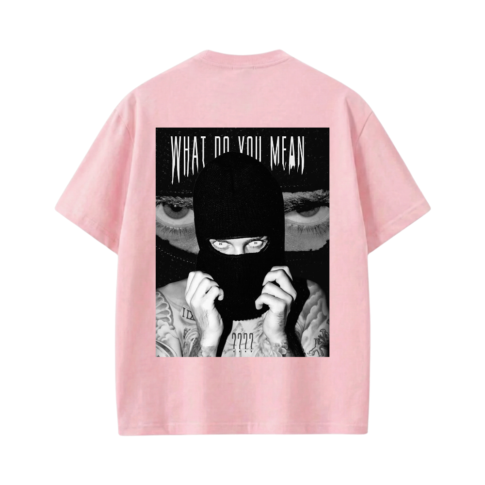 JUSTIN-What Do You Mean T-shirt(Pink)