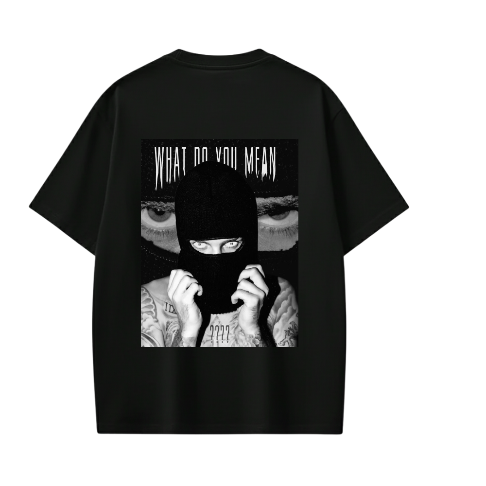 JUSTIN-What Do You Mean T-shirt(tBlack)
