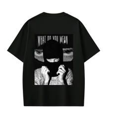 JUSTIN-What Do You Mean T-shirt(tBlack)