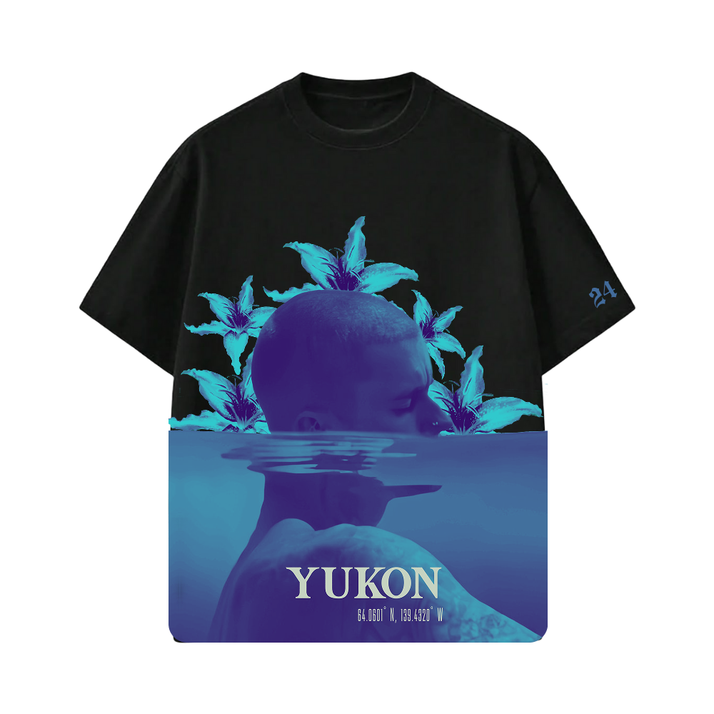 JUSTIN-Yukon T-shirt(Black)