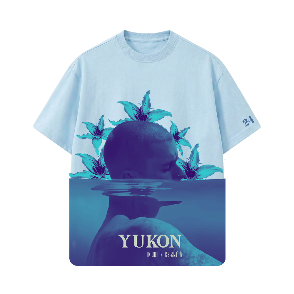 JUSTIN-Yukon T-shirt(LightBlue)