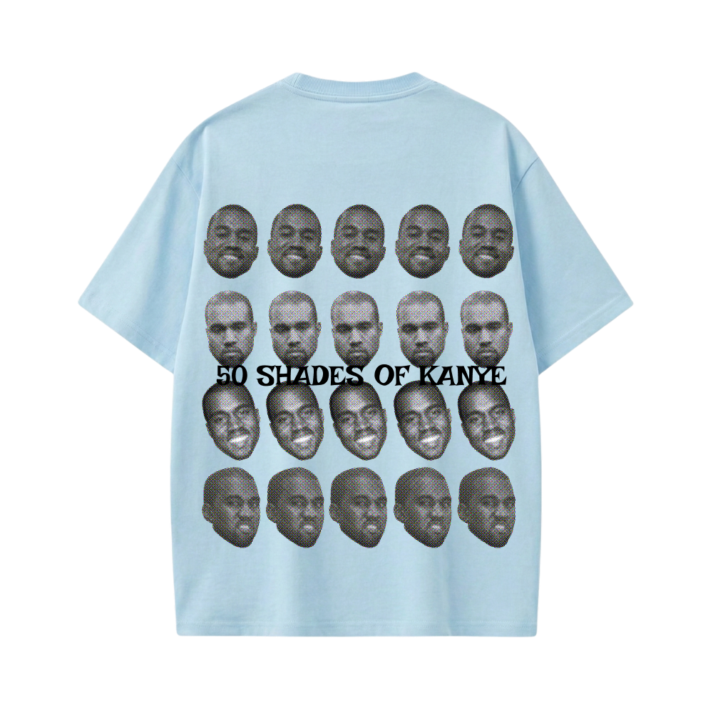Kanye West 50 Shades Of Ye Tshirt (Light Blue)