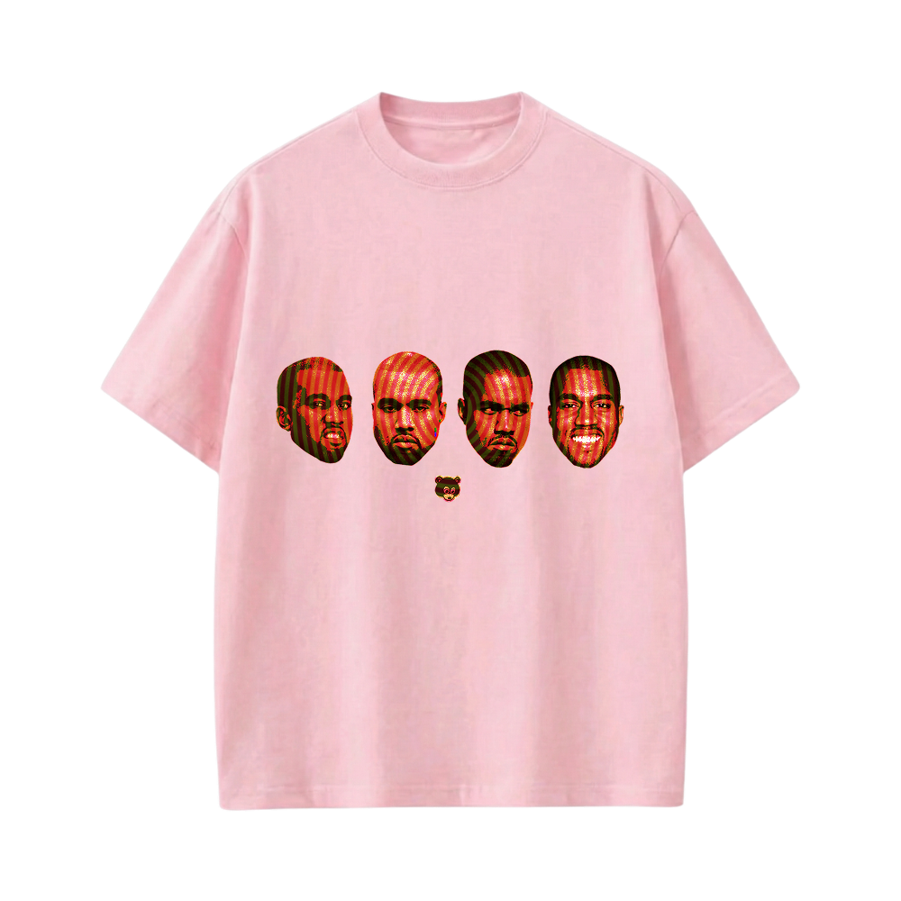 Kanye West I Miss Old Kanye Tshirt (Pink)