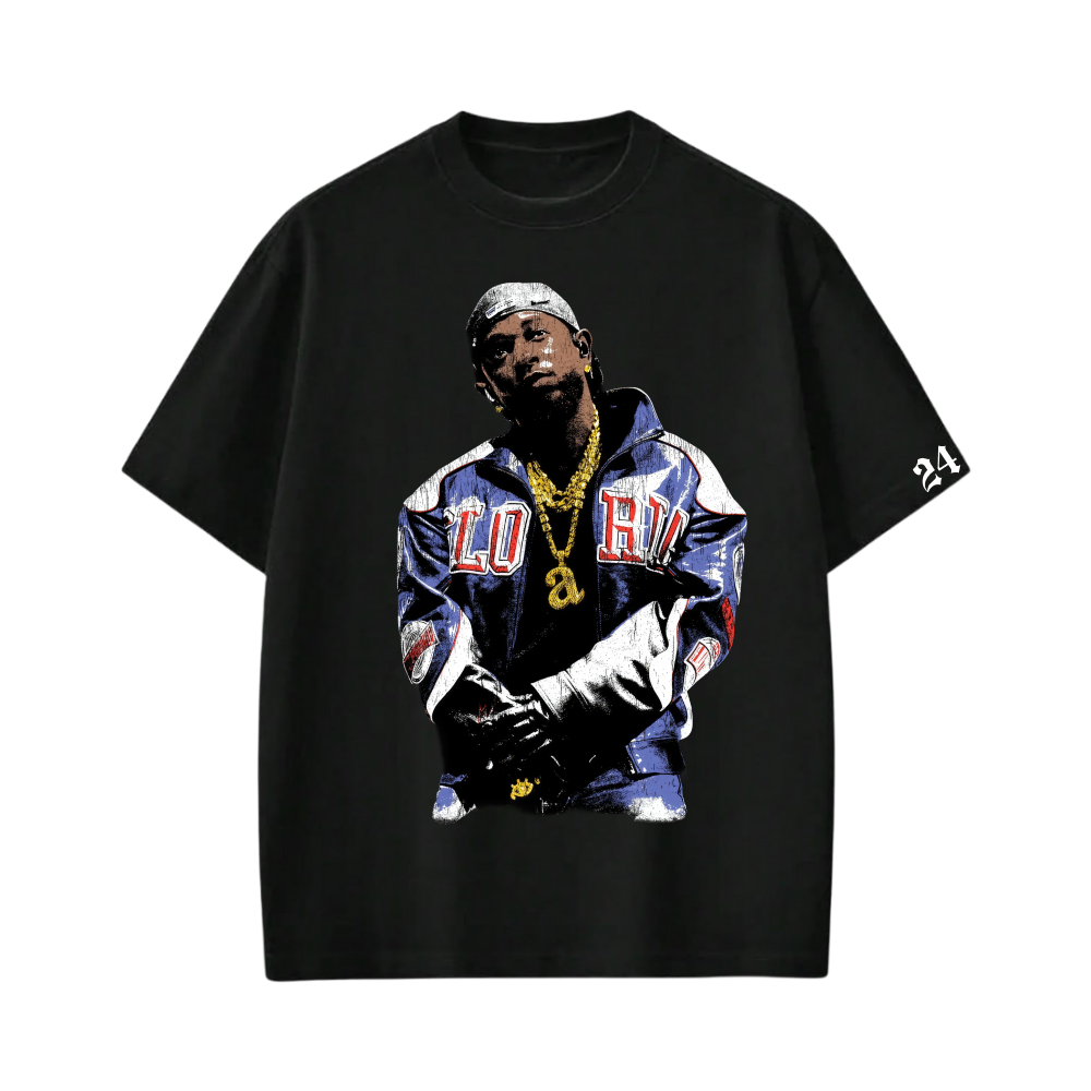 Kendrick - 4 letters (Black) T-shirt
