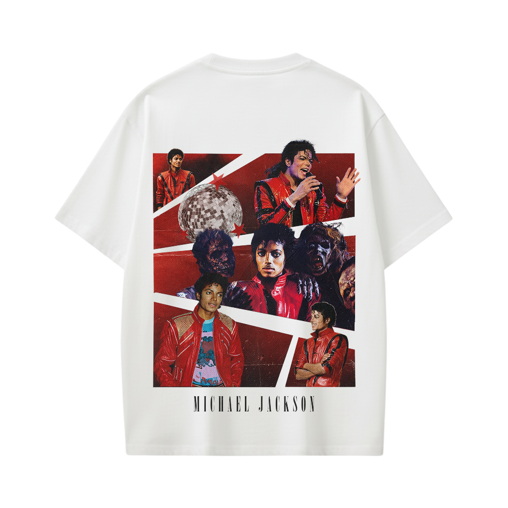 MJ- CASSETTE T-shirt(White)