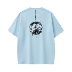 MJ- Lets escape To Chicago T-shirt(Light Blue)