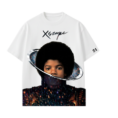 MJ- Lets escape To Chicago T-shirt(White)