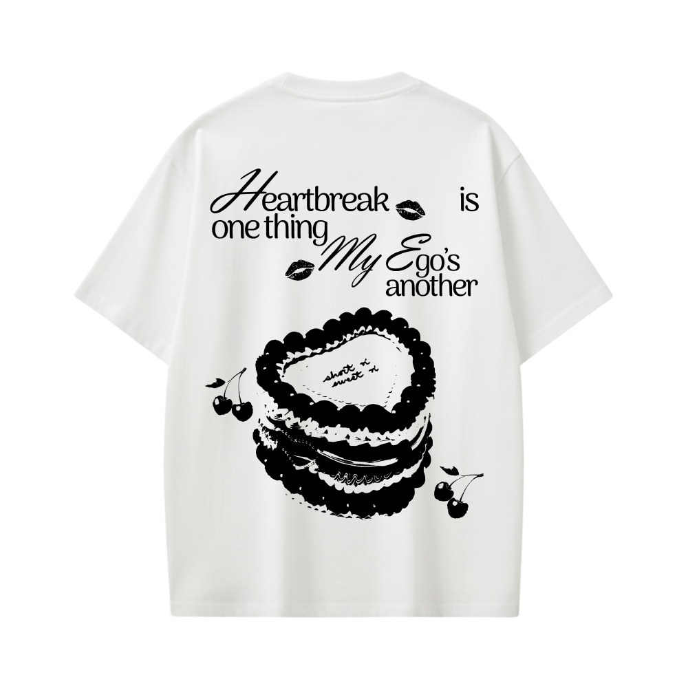 Sabrina - Short n Sweet (White) T-shirt