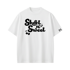 Sabrina - Short n Sweet (White) T-shirt