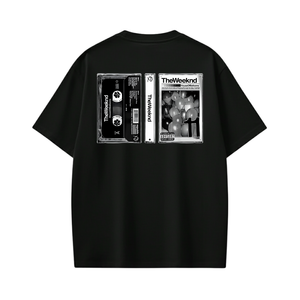 Weeknd - Black Tape (Black) T-shirt