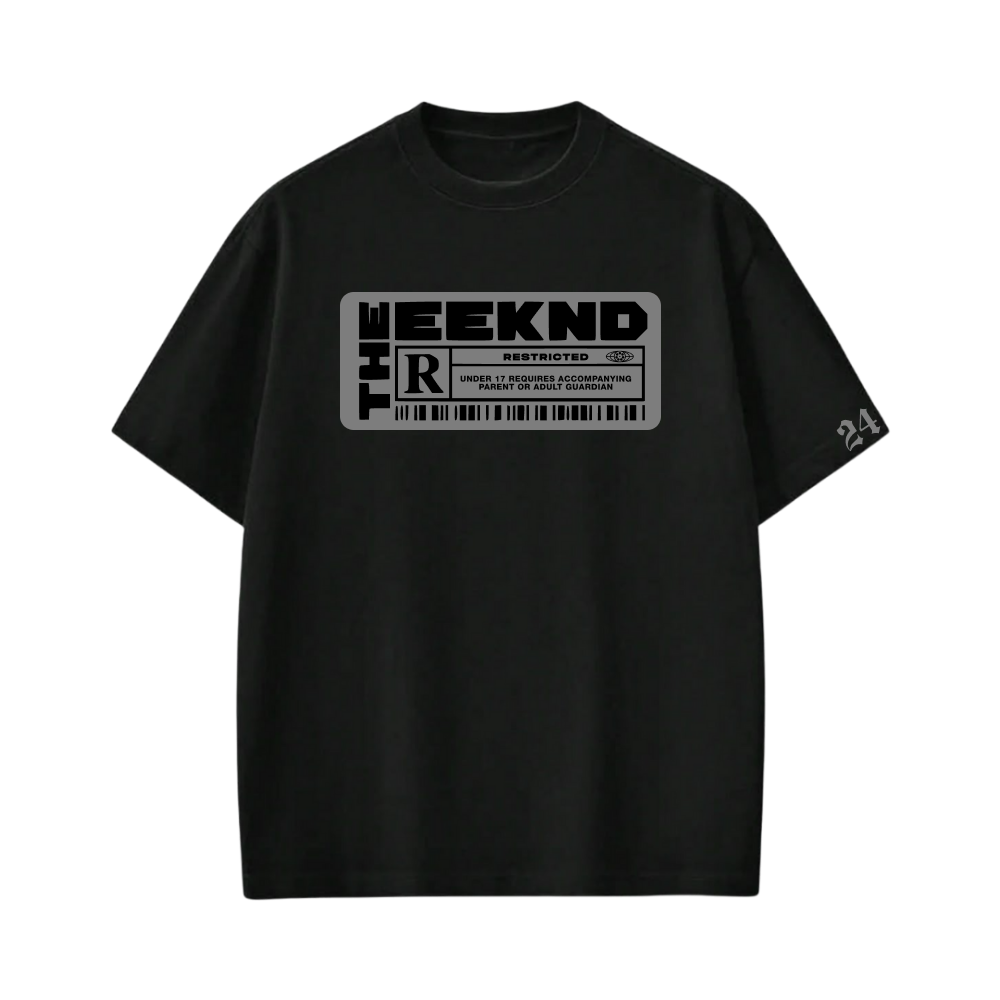 Weeknd - Black Tape (Black) T-shirt